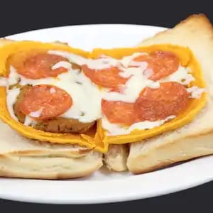 Beef Patty with Cheese.