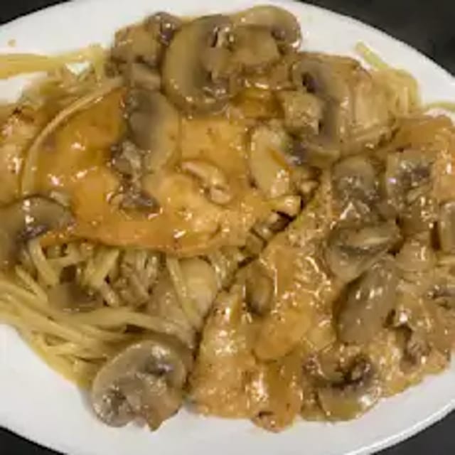 Chicken Marsala.