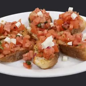 Bruschetta.