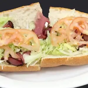 Hot Pastrami Hero.