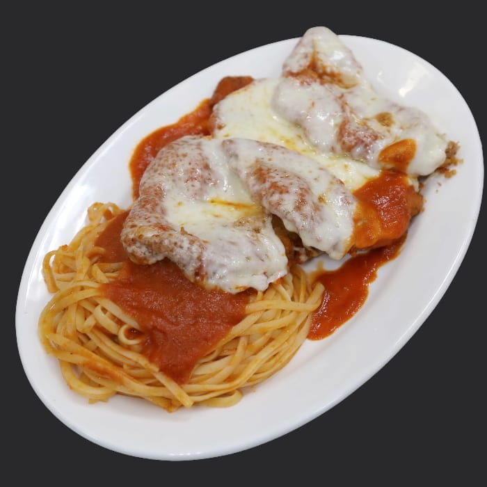 Veal Cutlet Parmigiana.