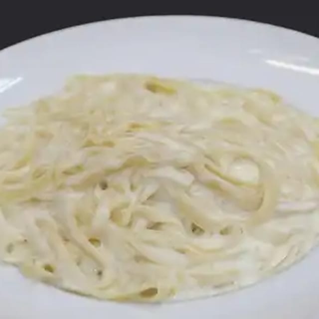Fettuccine Alfredo.