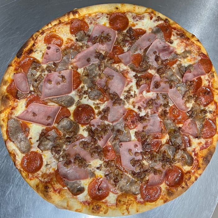 Meat Lovers Pizza.