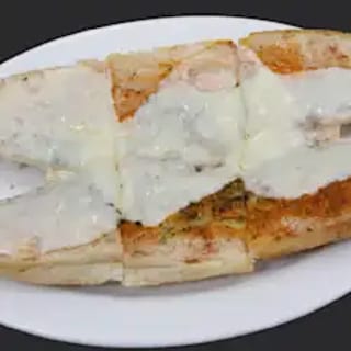 Garlic Bread with Pepperoni and Cheese