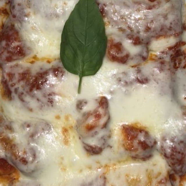Baked Manicotti.