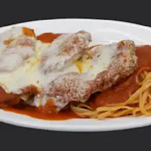 Chicken Cutlet Parmigiana.