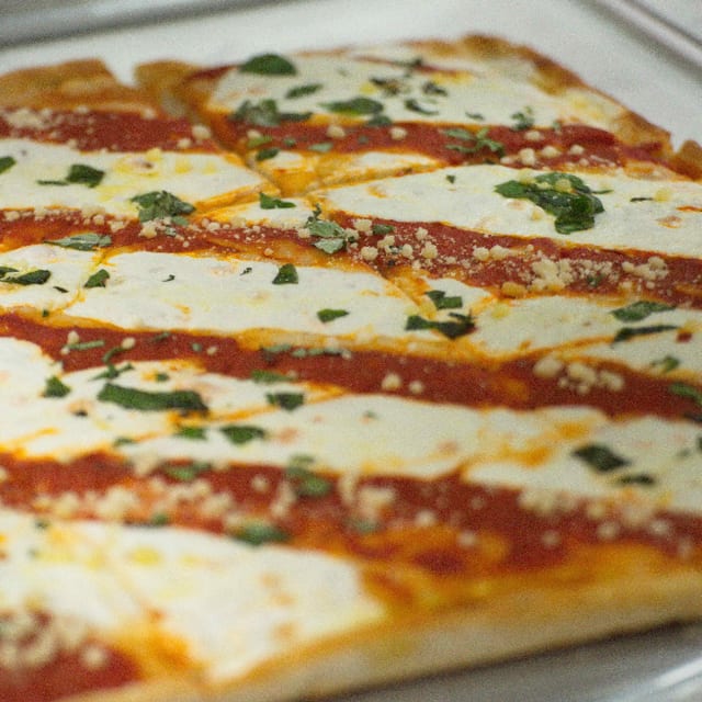 Grandma Pizza (Thin Crispy Square).
