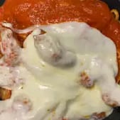 Shrimp Parmigiana.