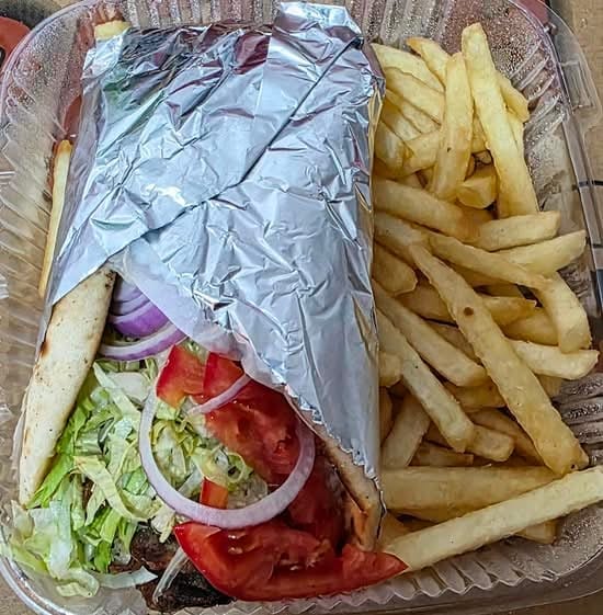Gyro Deluxe.