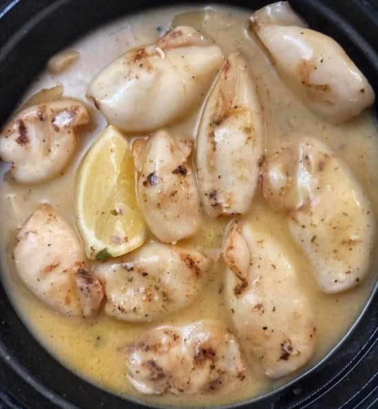 Grilled Calamari.