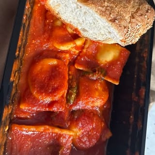 Lobster Ravioli with Fresh Tomato Sauce