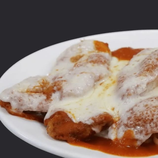 Veal Parmigiana.