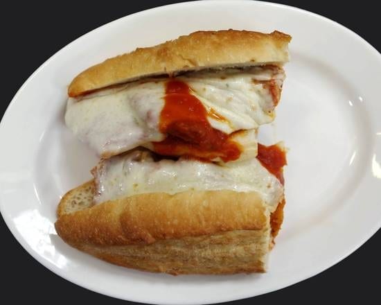 Chicken Cutlet Hero.