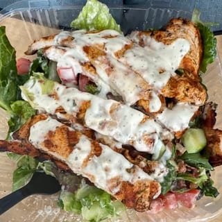 Chicken Bacon and Ranch Salad